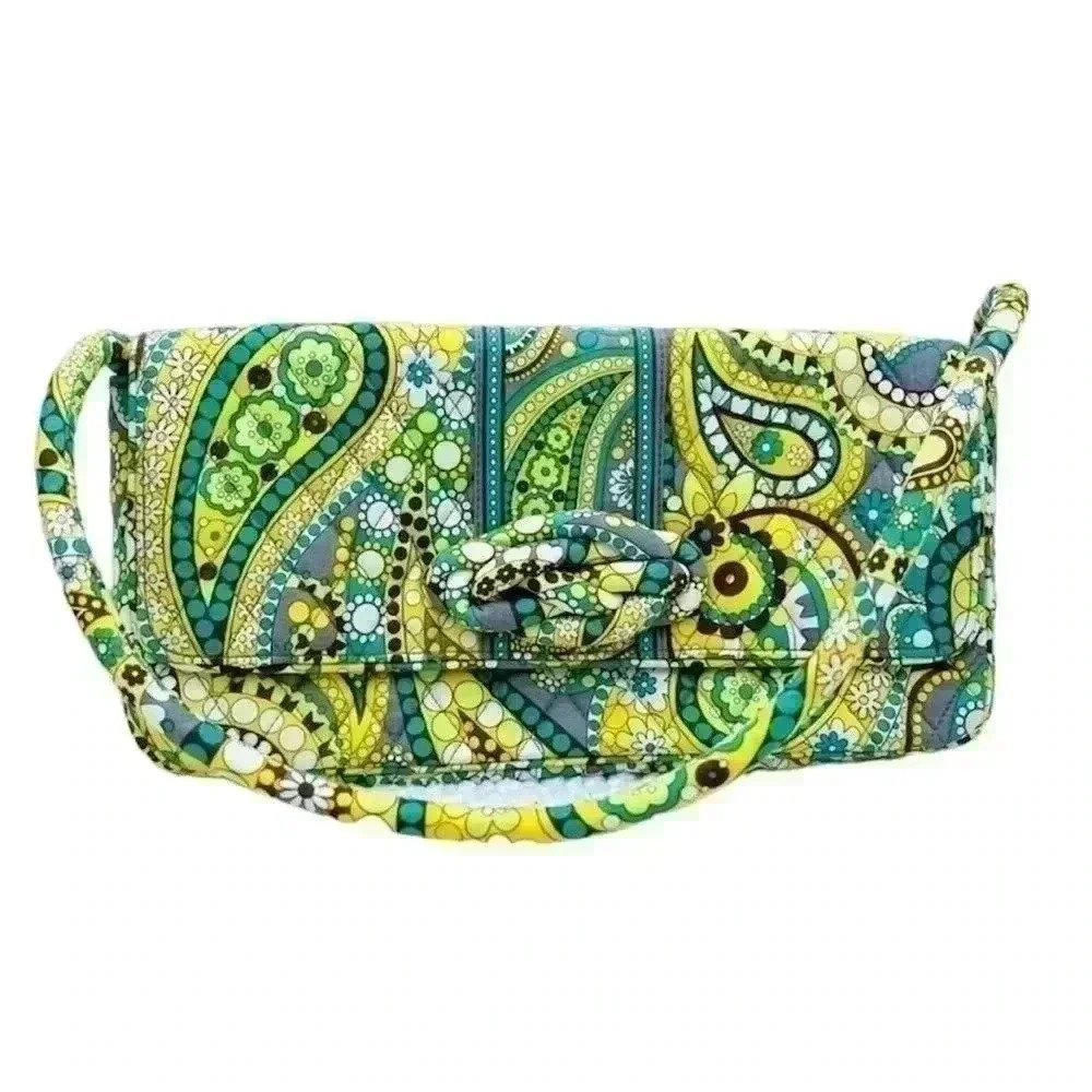 Vintage V/B “Knot Just a Clutch” Yellow/Turquoise  50’s Shoulder Bag (2011)‎